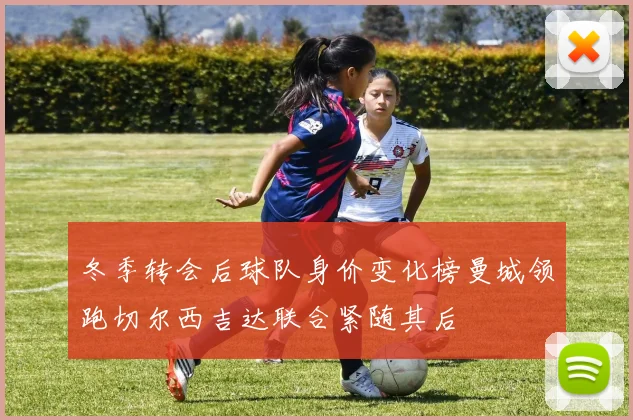 冬季转会后球队身价变化榜曼城领跑切尔西吉达联合紧随其后